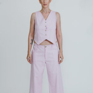 Pantalón Pubis recto rosa