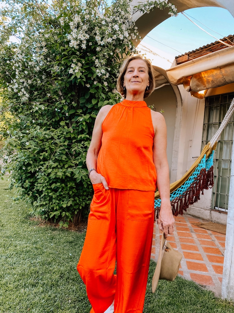 Musculosa Antonia Naranja
